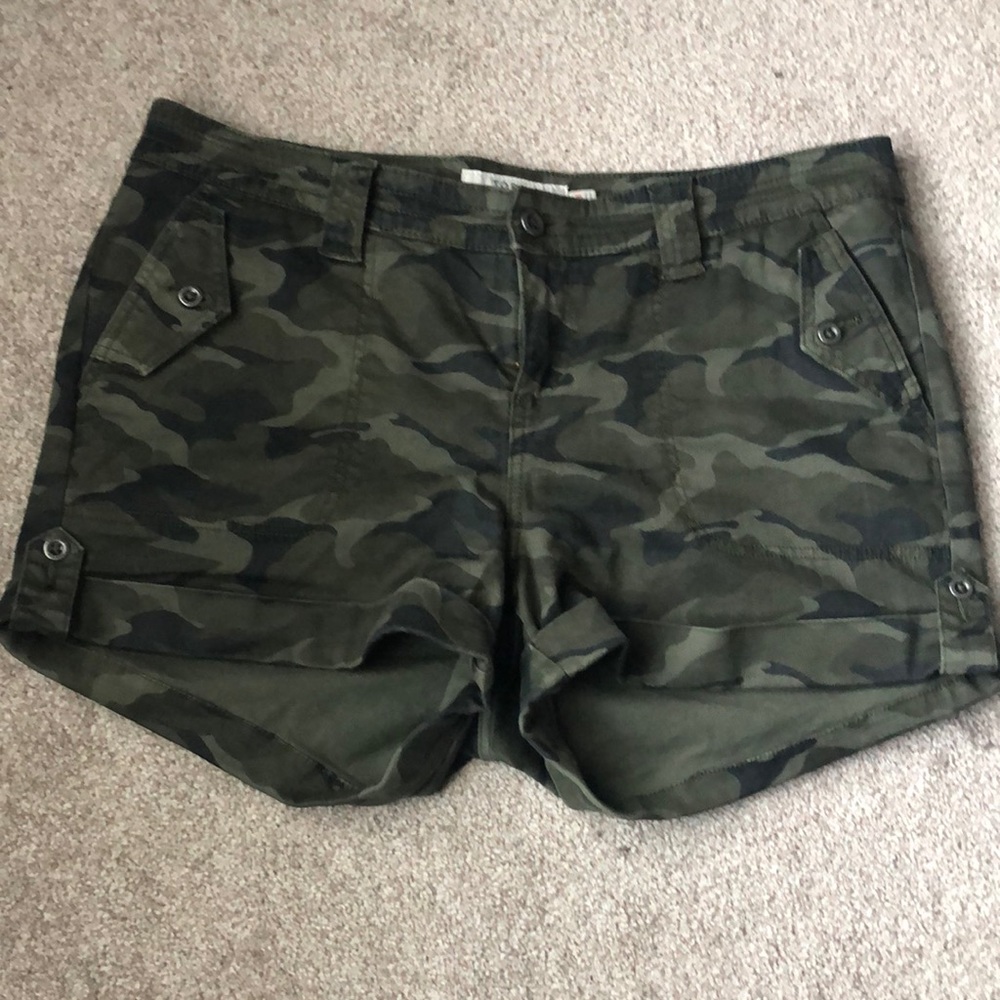 TORRID Camouflage Shorts